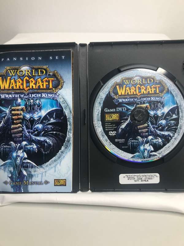 PC DVD World of Warcraft Wrath of the Loch King EXPANSION SET