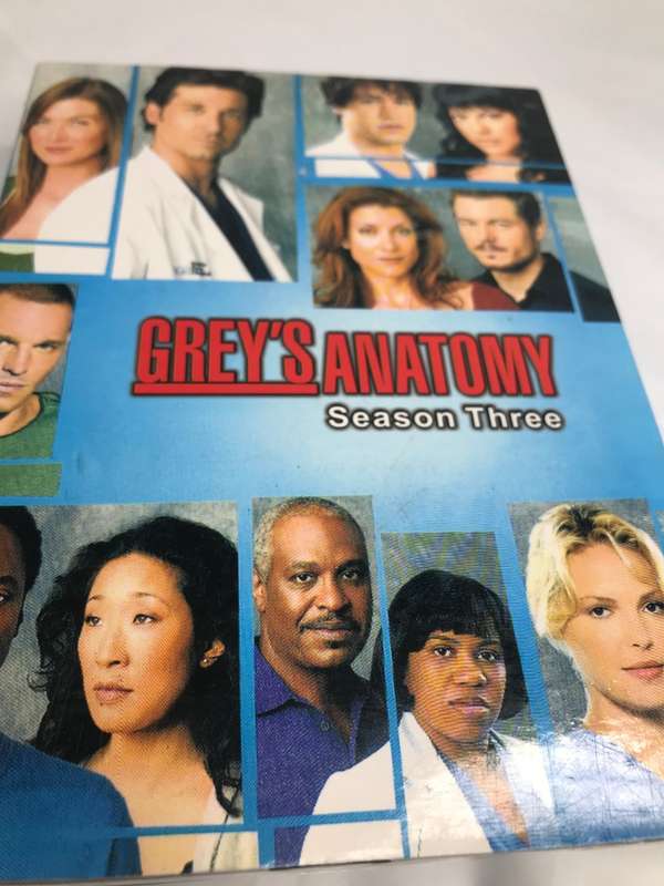 DVD Greys Anatomy Season Three