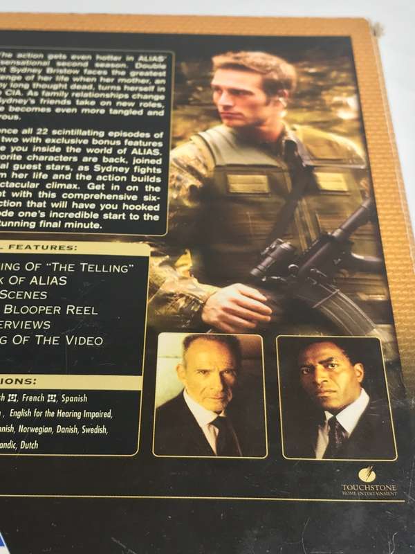 DVD Alias The Complete Second Season