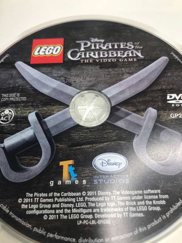 PC DVD LEGO Pirates of the Caribbean The Video Game Nice Christmas gift