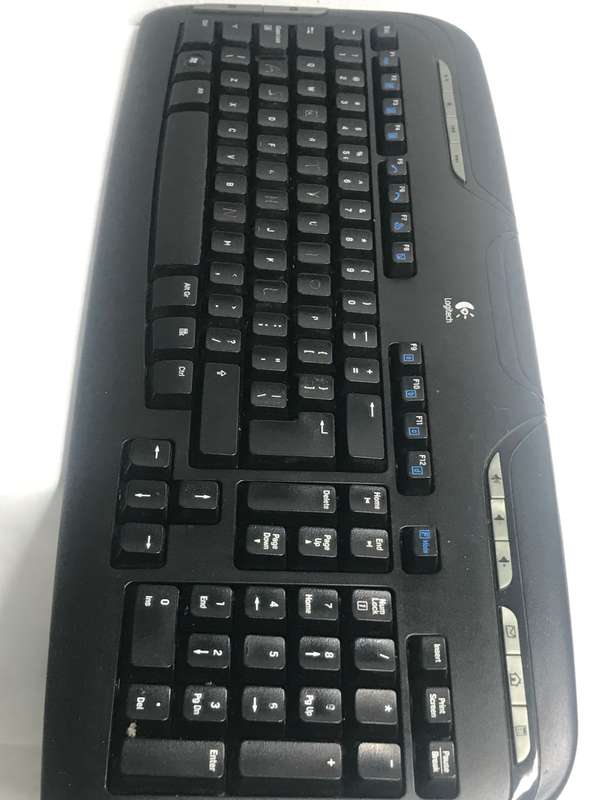 Logitech Wireless Cordless Desktop EX110 Keyboard ONLY