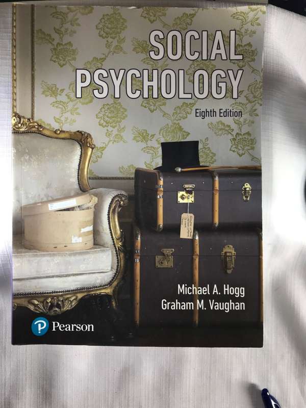 Social Psychology 8th edition