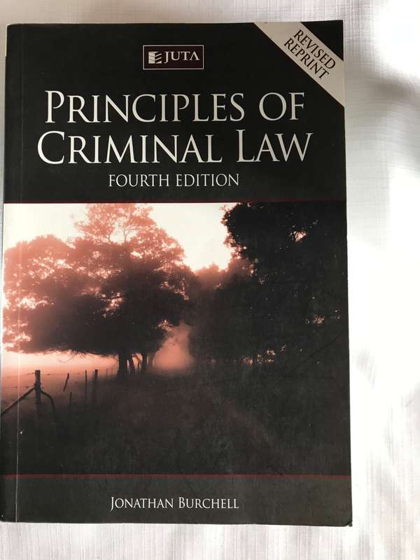 Principles of Criminal Law 4th Edition