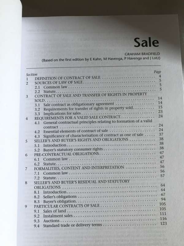 Priciples of the Law of Sale & Lease 3rd edition
