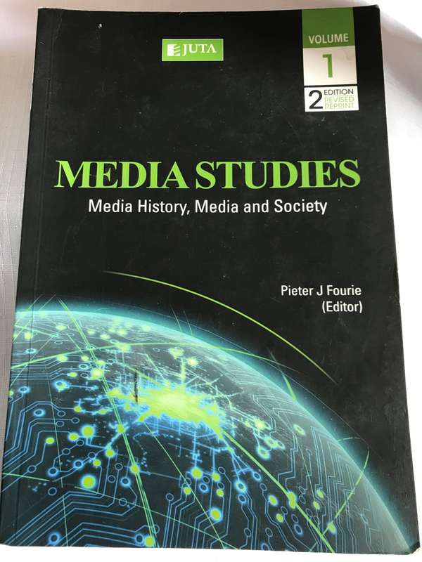 Media StudiesMedia History,Media and Society 2nd edition Pieter J Fourie