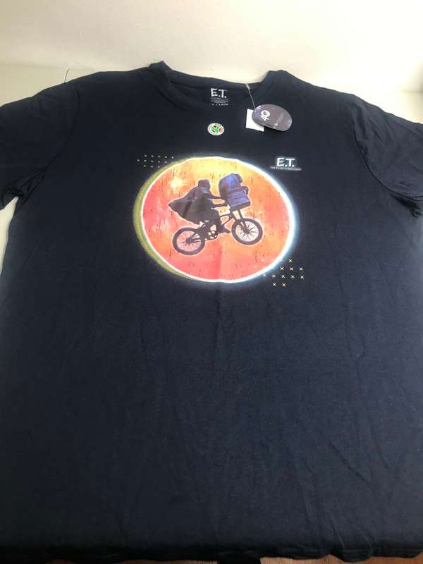 T-SHIRT ET The Extraterrestrial Print NEW XL