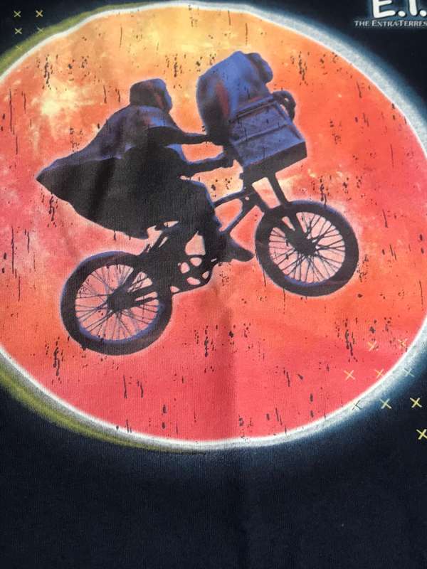 T-SHIRT ET The Extraterrestrial Print NEW XL