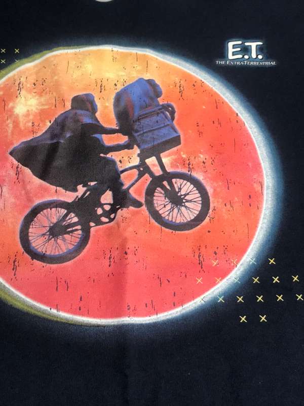 T-SHIRT ET The Extraterrestrial Print NEW XL