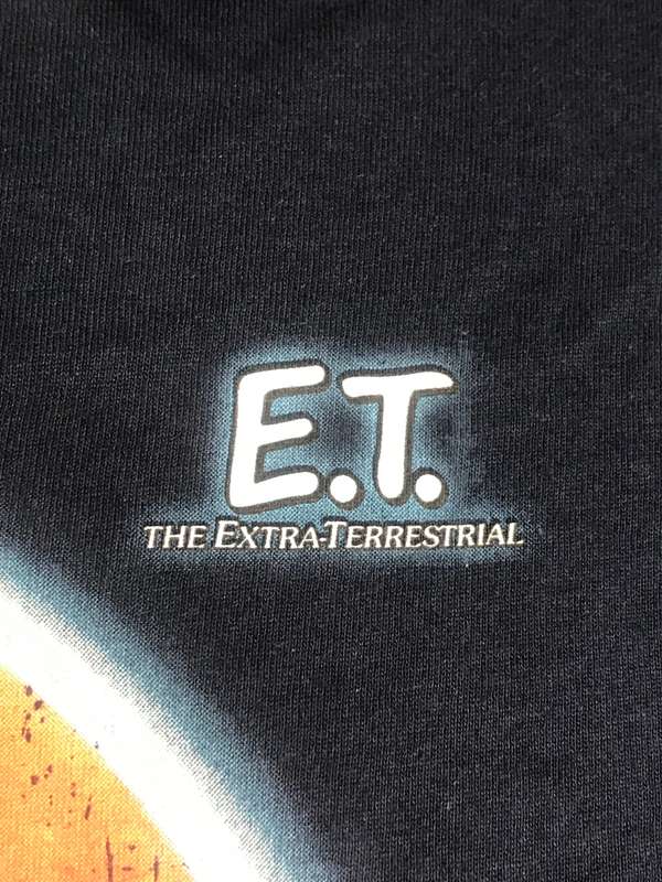 T-SHIRT ET The Extraterrestrial Print NEW XL