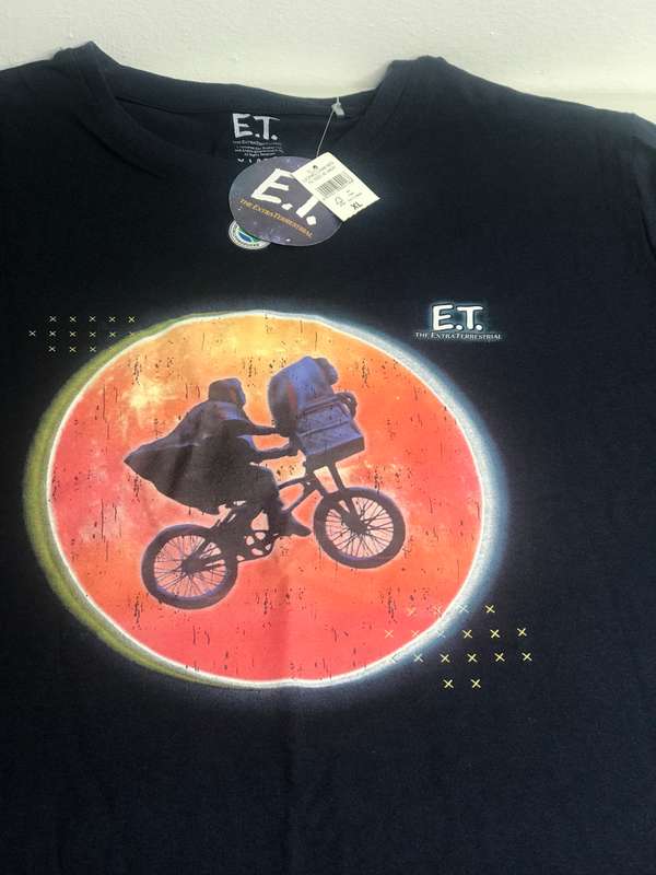T-SHIRT ET The Extraterrestrial Print NEW XL