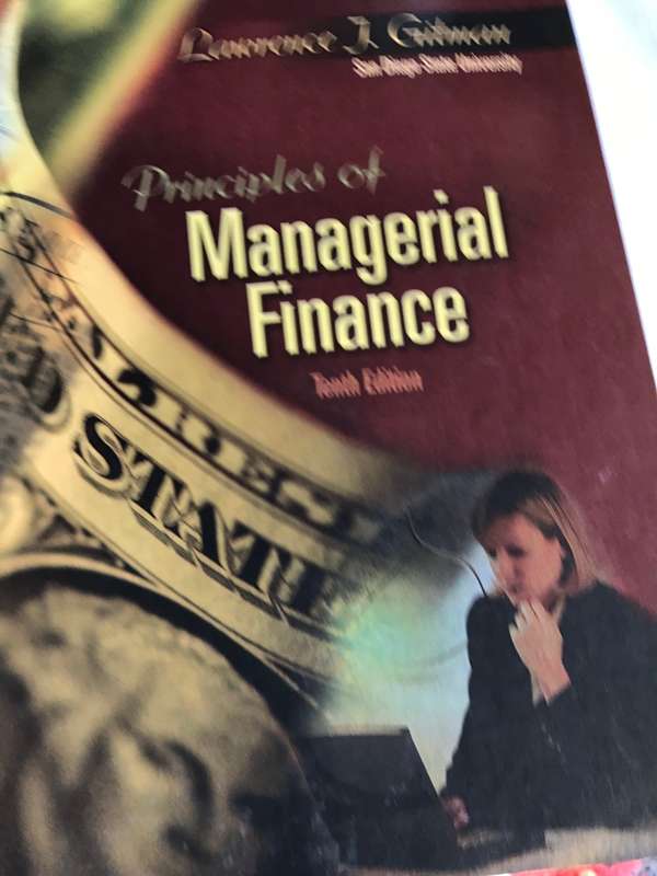 Principles of Managerial Finance 10th edition International edition Lawrence J Gitman