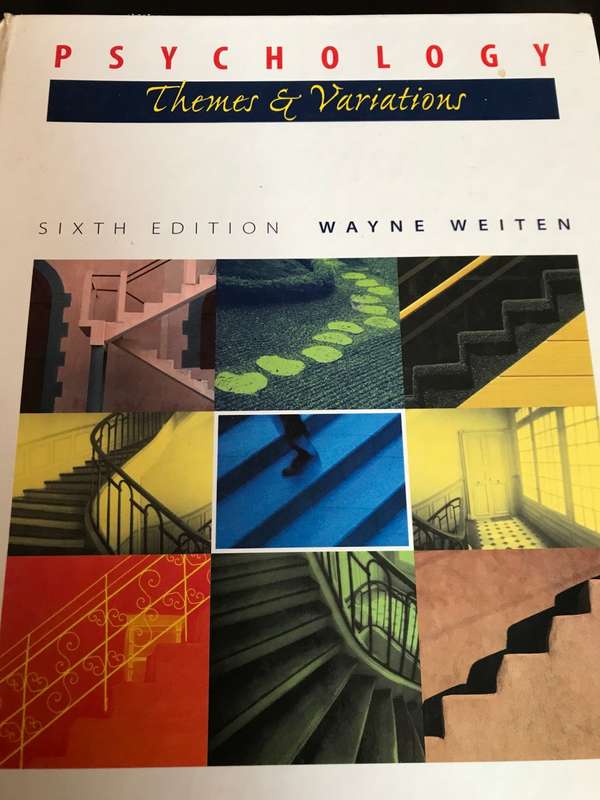 Psychology Themes and Variations 6th edition Wayne Weiten