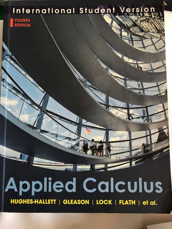 Applied Calculus 4 edition International student version