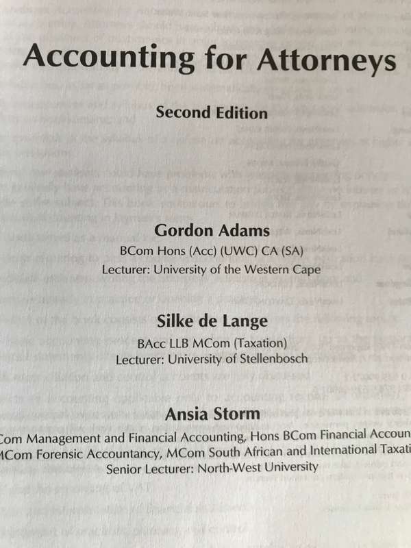 Accounting for Attorneys 2nd edition