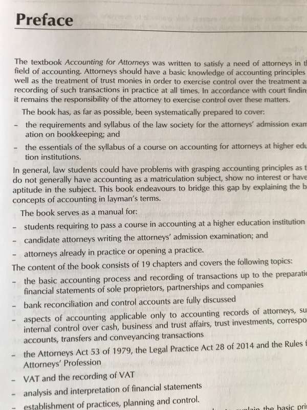 Accounting for Attorneys 2nd edition