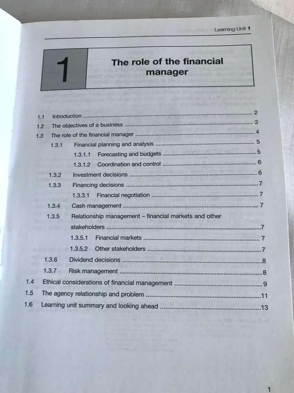 Financial Management 2A textbook