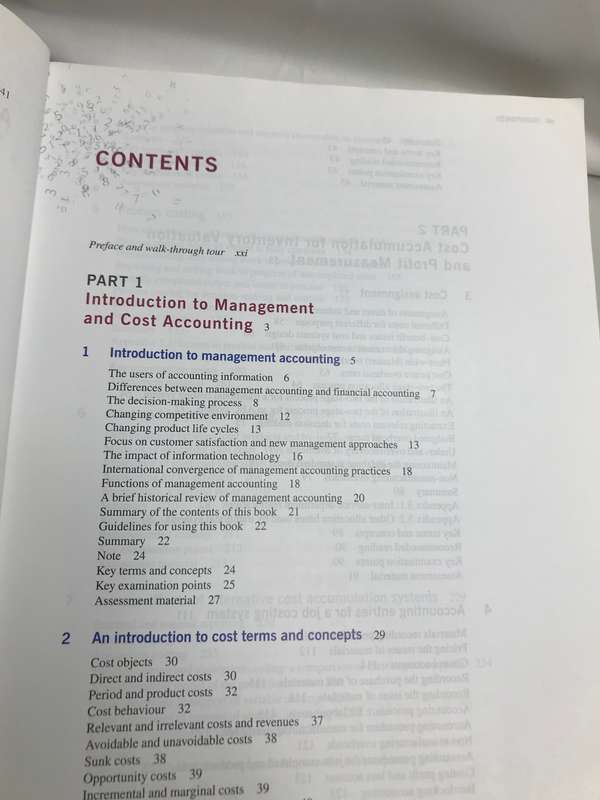 Book Management and Cost Accounting Colin Drury 6TH Edition