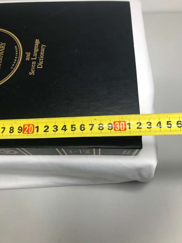 Book Websters Third New International Dictionary Unabridged VOLUME 1 A-G