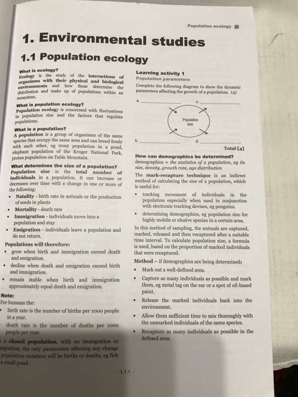 Grade 12 Life Science Textbook and workbook J. Grogan