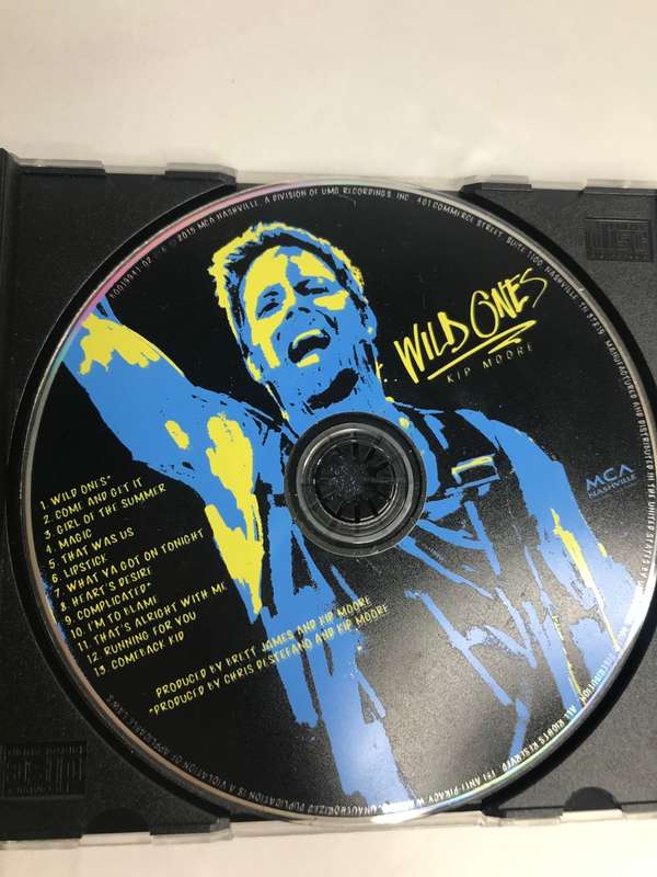 CD Wild Ones Kip Moore music IMPORT MCA Nashville