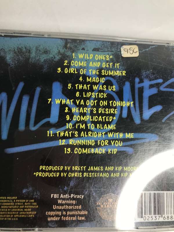 CD Wild Ones Kip Moore music IMPORT MCA Nashville