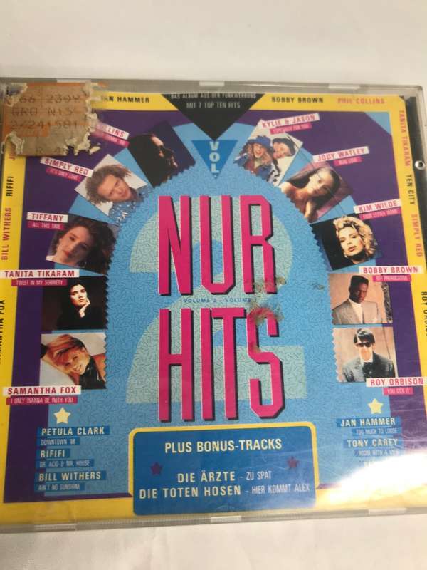CD Nur Hits 2 TELDEC 1989 IMPORT GERMANY