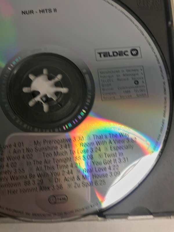 CD Nur Hits 2 TELDEC 1989 IMPORT GERMANY