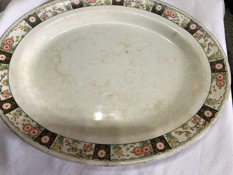 Soho Large Oval Platter semi porcelain made England