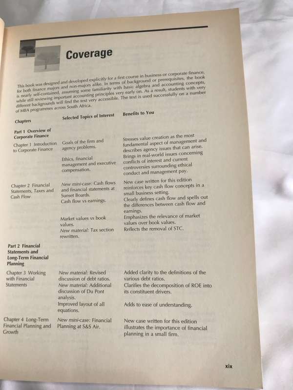 Fundamentals of Corporate Finance 4th edition Colin Firer, Stephen A Ross