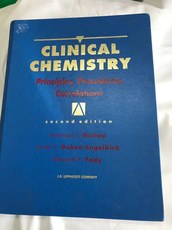 Clinical Chemistry Principles, Procedures, Correlations 2nd edition