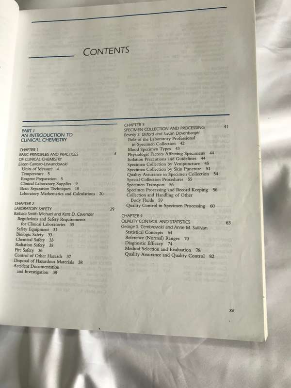 Clinical Chemistry Principles, Procedures, Correlations 2nd edition