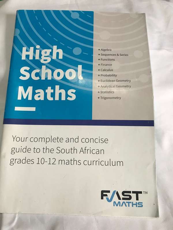 Grade 10-12 High School Maths