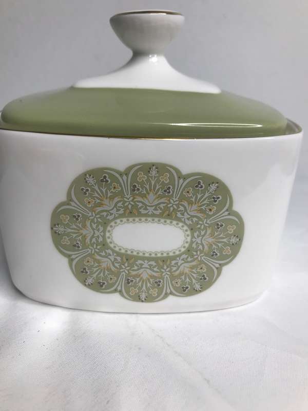Royal Doulton Sugar Bowl with lid Sonnet H5012 Gold Guilding