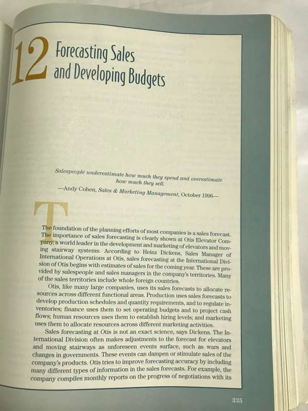 Management of Sales force 11 edition McGRAW.HILL