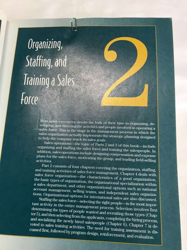 Management of Sales force 11 edition McGRAW.HILL