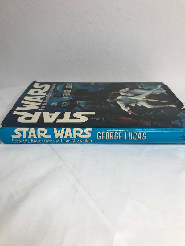 Star Wars Book Original 1978 written by George Lucas with original dust cover Plates inside 8 pages