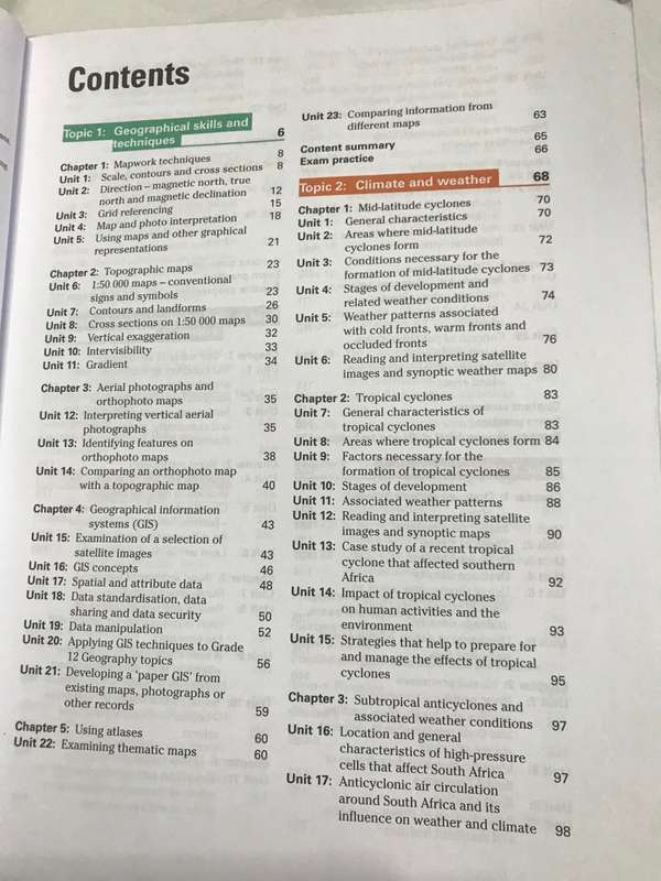 Grade 12 Geography FOCUS