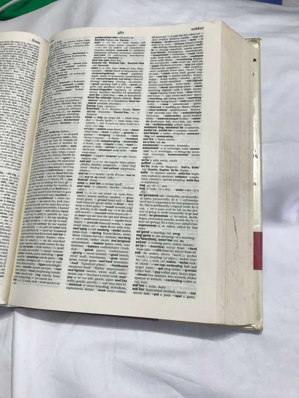 Tweetalige Woordeboek Billingual Dictionary Bosman.van der Merwe.Hiemstra