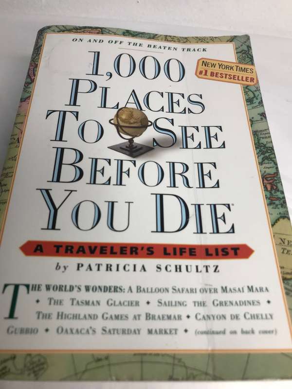 Book 1000 Place to See Before You Die A Traveler's Life List by Patricia Schultz