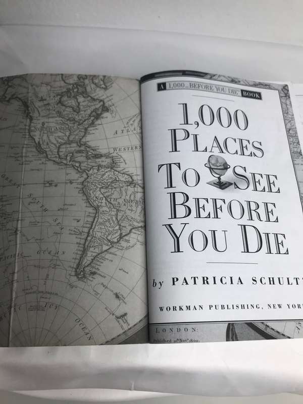 Book 1000 Place to See Before You Die A Traveler's Life List by Patricia Schultz