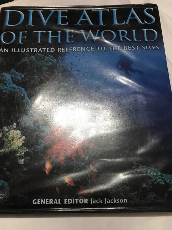 Dive Atlas of the World 33cm height 28 wide