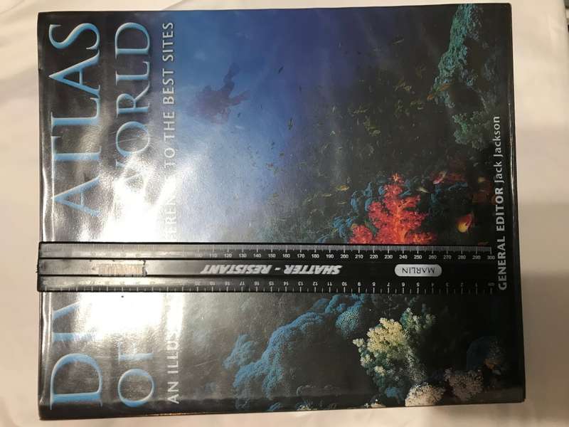 Dive Atlas of the World 33cm height 28 wide