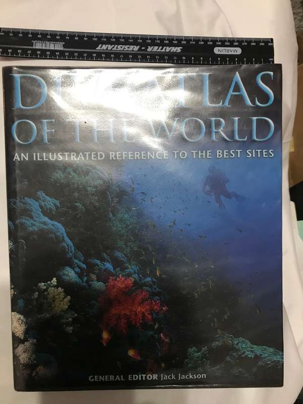 Dive Atlas of the World 33cm height 28 wide