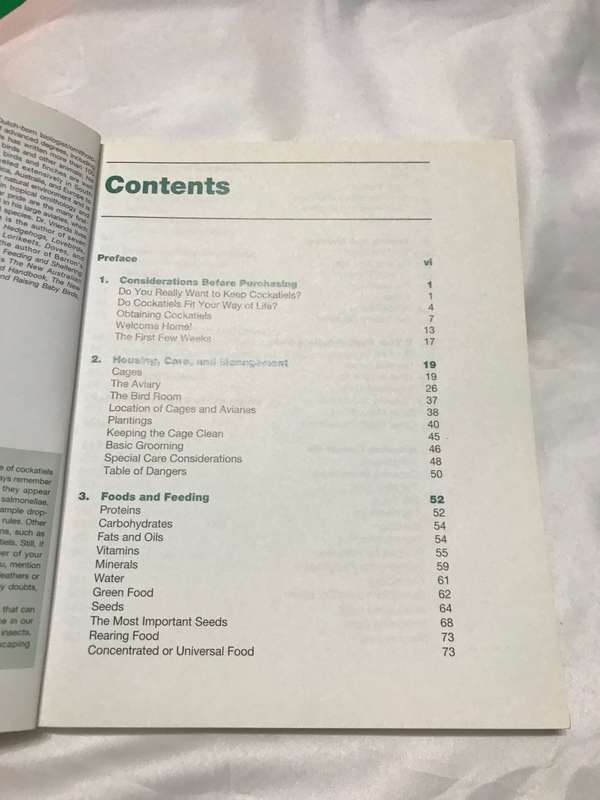 The Cockatiel handbook 183 Pages