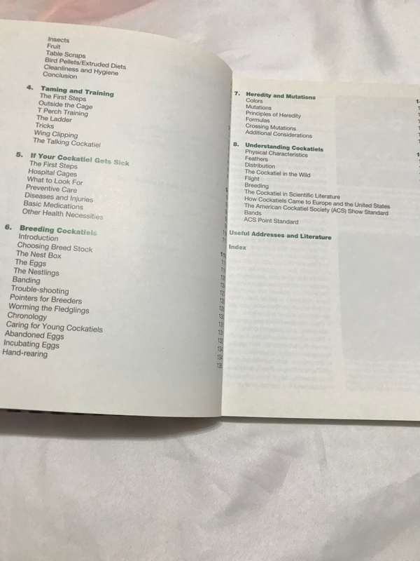 The Cockatiel handbook 183 Pages
