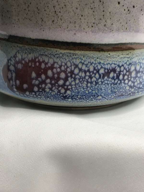 Mug Stoneware Mexico Style Buffalo Painted Ceramic.
