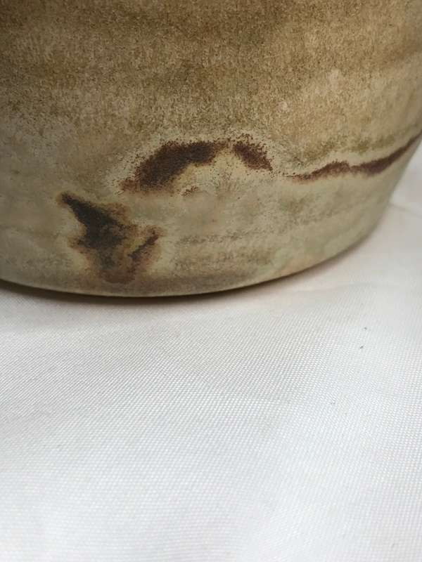 Hand made Glazed Mug 2 available signed and numbered at bottom Glossy Brown