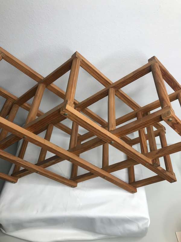 Wine Bottle Holder 10 Bottles Foldable