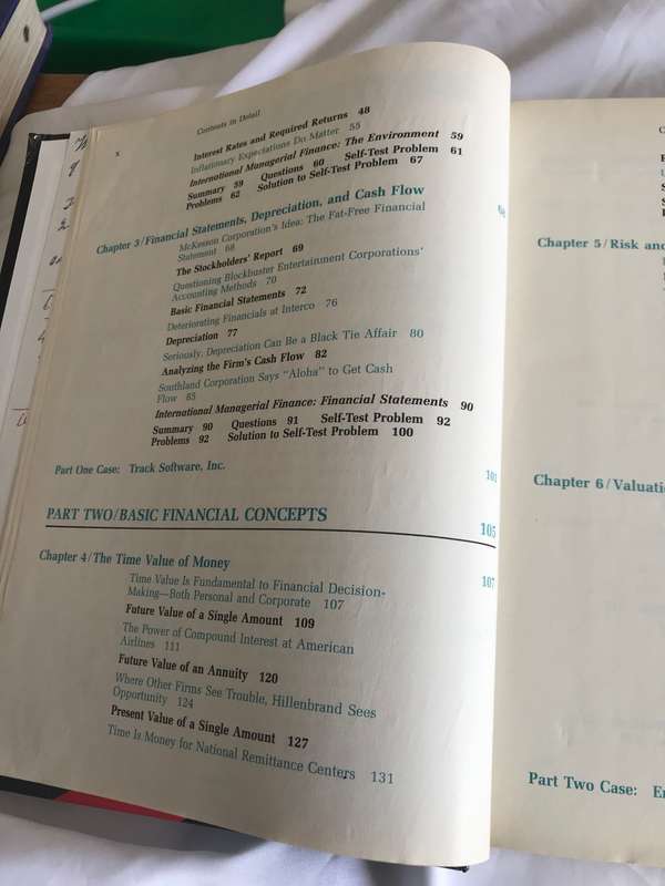 Principles of Managerial Finance Lawrence J Gitman 6th edition Hardcover