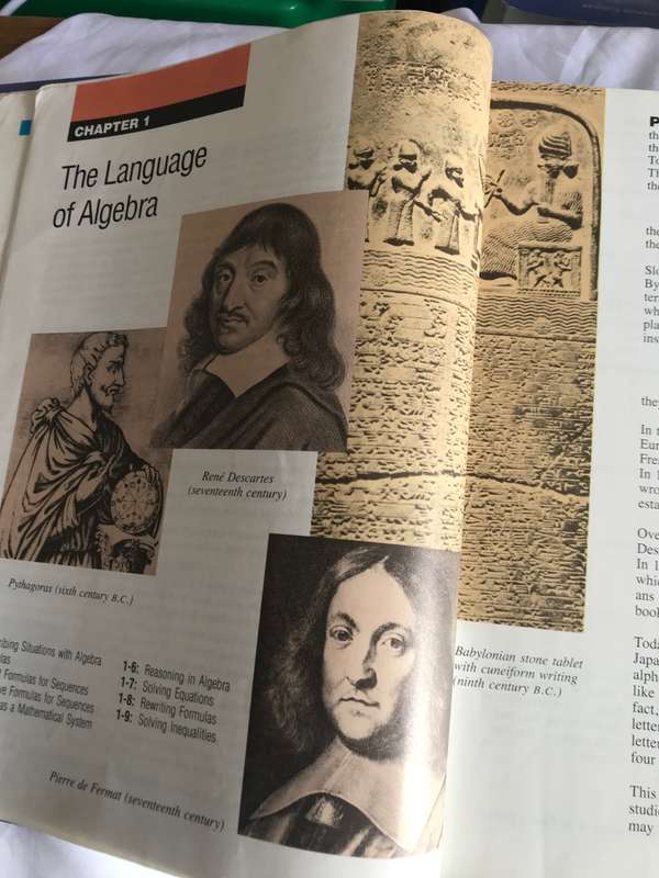 Advance Algebra Scott, Foresman The University of Chicago School Mathematics Projects